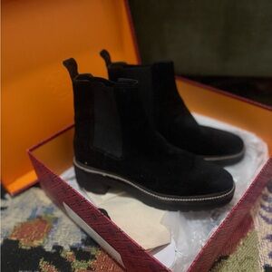 Tory Burch Black Ankle Boots